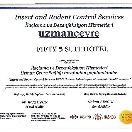 Fifty5 Suite Hotel Marmaris Exterior photo